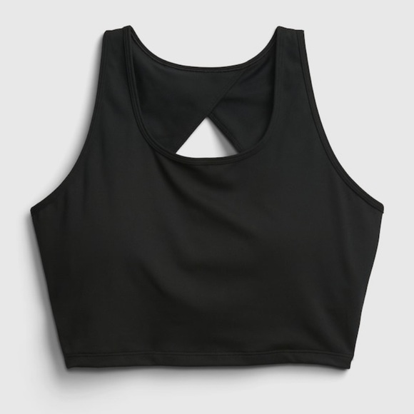 GapFit Impact Longline Cut-Out Back Sports Bra - Picture 3 of 6